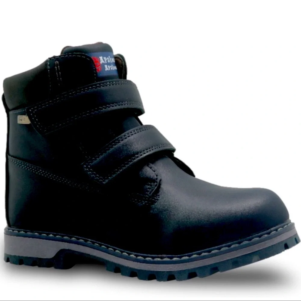 WATERPROOF KIDS BOYS WOOLEN LINING WARM SNOW BOOTS SIZE 1.5